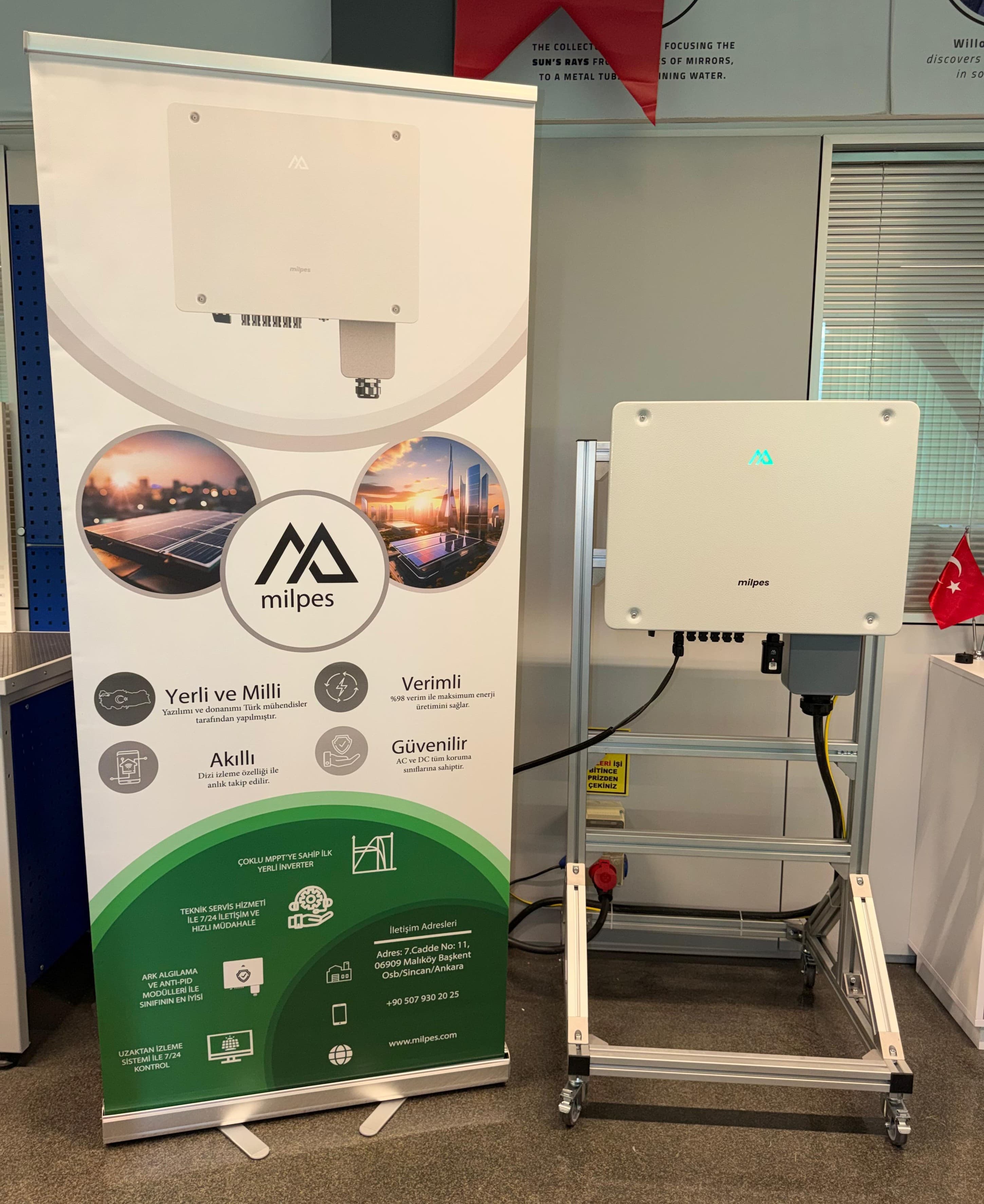 Milpes MLP25CT / MLP33CT Üç Fazlı Solar İnvertör/Evirici